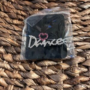 Rhinestone Dance Brooch